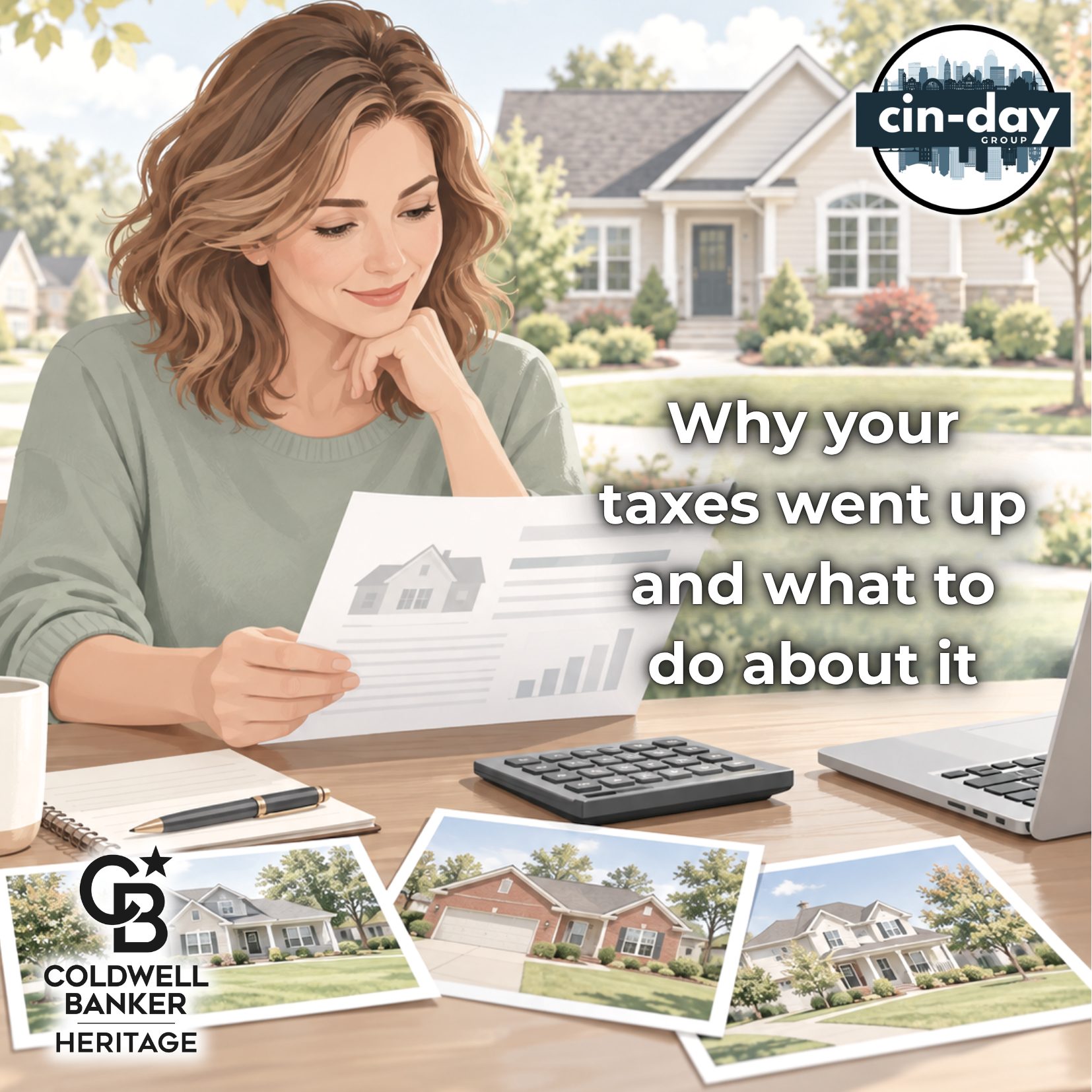 Homeowner reviewing a property tax assessment and comparing nearby homes to check whether the assessed value is accurate.